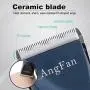 AngFan Dog Clippers 16pcs Dog Grooming Kit Noiseless Cordless Dog Grooming Clippers Professional Rechargeable Dog Trimmer Electric Hair Clippers for Thick Coats Small Medium Large Dogs Cats Pets AngFan Dog Clippers 16pcs Dog Grooming Kit Noiseless Cordless Dog Grooming Clippers Professional Rechargeable Dog Trimmer Electric Hair Clippers for Thick Coats Small Medium Large Dogs Cats Pets