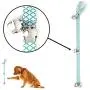 Mighty Paw Tinkle Bells 2.0, Designer Dog Doorbells, Stylish Fabric with Premium Quality Jingle Bells, Housetraining Doggy Door Bells for Potty Training, Includes Free Wall Hook