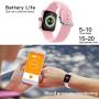 Smart Watch for Men Women,Fitness Tracker with 1.54" Full Touch Color Screen ,IP67 Waterproof Pedometer Smartwatch with Pedometer Heart Rate Monitor Sleep Tracker for Android and iOS Phones