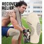Physix Gear Knee Support Brace - Premium Recovery & Compression Sleeve For Meniscus Tear, ACL, MCL Running & Arthritis - Best Neoprene Stabilizer Wrap for Crossfit, Squats & Workouts - For Men & Women