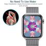 LK [6 Pack] Screen Protector for Apple Watch 38mm Series 3 2 1 and 40mm Series 4 5 - Max Coverage Bubble-Free Scratch-resistant iWatch 38mm / 40mm Flexible TPU Clear Film