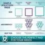 Simple Solution Training Puppy Pads | Extra Large, 6 Layer Dog Pee Pads, Absorbs Up to 7 Cups of Liquid | 28x30 Inches Simple Solution Training Puppy Pads | Extra Large, 6 Layer Dog Pee Pads, Absorbs Up to 7 Cups of Liquid | 28x30 Inches