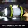 AlpsWolf Camping Lantern Rechargeable Camping Flashlight 4000mAh Power Bank,6 Modes, IPX4 Waterproof, Led Lantern Camping, Hiking, Outdoor Recreations, USB Charging Cable Included AlpsWolf Camping Lantern Rechargeable Camping Flashlight 4000mAh Power Bank,6 Modes, IPX4 Waterproof, Led Lantern Camping, Hiking, Outdoor Recreations, USB Charging Cable Included