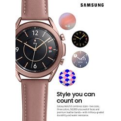 Samsung Galaxy Watch 3 (41mm, GPS, Bluetooth), Mystic Bronze (US Version with Warranty)