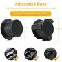 Car Cup Holder Phone Mount, Gresur Adjustable Gooseneck Smart Phone Car Cradle for iPhone 7 7P 8 8P X XS XR/Samsung Galaxy S10 S9 / Huawei Universal Hands Free Phone Holder