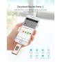 USB Flash Drive 128G, USB Memory Stick 128GB Jump Drive Thumb Drive 3.0 Flash Drive Compatible for iPhone/iPad/PC/Android Password/Touch ID Protected Flash Drive for iOS/iPhone (128G Gold)