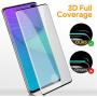 [2 Pack] Galaxy S10 Plus Screen Protector,[3D Full Edge Covered] [Touch Sensitive] [HD Screen] [Support Fingerprint Sensor] Tempered Glass Screen Protector for Samsung Galaxy S10 Plus/ S10+
