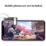 Game Trigger Mobile Sensitive Gamepad Grip Controller Handle Moving Assist Button Shooter Smartphone Adjustable Aiming Fire Gaming(LeftBlack)