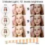 QI-EU Ring Light with Tripod Stand & Phone Holder, 10.2" Selfie Ring Light for Live Stream/YouTube/Photography, Desk Makeup Ring Light 3 Colors & 10 Brightness Level Compatible with iPhone/Android QI-EU Ring Light with Tripod Stand & Phone Holder, 10.2" Selfie Ring Light for Live Stream/YouTube/Photography, Desk Makeup Ring Light 3 Colors & 10 Brightness Level Compatible with iPhone/Android