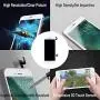 Keytas Compatible with iPhone 7 Plus Screen Replacement Kit White 5.5" LCD for iPhone 7 Plus 3D Touch Screen Digitizer Full Assembly with Front Camera+ Earpiece+ Tools Kit+ Screen Protector (White)