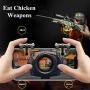 Benhouse PUBG Mobile Controller Cellphone Game Trigger，Universal Mobile Gamepad for iPhone Samsung