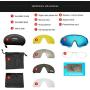 SPELISPOS 5 Lens Combination Cycling Sunglasses Goggle Windproof Gafas De Seguridad Oculos Ciclismo Bike Occhiali Hombre Lentes
