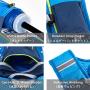 Azarxis Hydration Backpack Pack, 5.5L Running Vest for Women and Men - Fit for Marathon Trail Race
