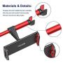 Car Headrest Mount, Tryone Tablet Headrest Holder Compatible with Smartphones/Tablets/Switch 4.7"-10.5", Headrest Posts Width 4.9in-5.9in(Red)