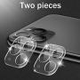 [ 2 Pack ] UniqueMe for iPhone 11 Pro/iPhone 11 Pro Max Camera Lens Protector Tempered Glass, HD Clear [New Version] Add Cameras Flash Circle