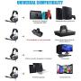 SADES SA822T Gaming Headset for PS4, Xbox One, PC(Second Generation) Soft Earmuffs Over-Ear Headphones LED Light with Noice Cancelling Microphone