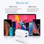 USB C Charger, Fast Charger, IPREMIUM 18W 2-Port Wall Charger with Power Delivery & Quick Charge 3.0, Compact USB C Wall Charger for iPhone 11 Pro/Max/XS/XR/X/8/7/6/Plus, Samsung, LG, Pixel, and More