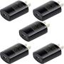 Retevis RT22 Charger Adapter 5V 1A Original USB Adapter Charger for Retevis H-777 RT22 RT27 RT21 H-777S Walkie Talkie Retekess V115 FM Radio (5 Pack)