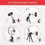 HPUSN 10.3" Selfie Ring Light with Tripod Stand & Flexible Phone Holder for Live Stream, Makeup, Dimmable Led Camera Beauty Ringlight for YouTube/TikTok/Photography Compatible with Phone and Camera HPUSN 10.3" Selfie Ring Light with Tripod Stand & Flexible Phone Holder for Live Stream, Makeup, Dimmable Led Camera Beauty Ringlight for YouTube/TikTok/Photography Compatible with Phone and Camera