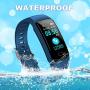 Airbinifit Fitness Tracker for Women Men,Colorful Screen Activity Tracker Smart Watch with Heart Rate Monitor,Waterproof Pedometer Watch, Sleep Monitor, Stopwatch,Step Counter【2020 Version】