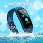Airbinifit Fitness Tracker for Women Men,Colorful Screen Activity Tracker Smart Watch with Heart Rate Monitor,Waterproof Pedometer Watch, Sleep Monitor, Stopwatch,Step Counter【2020 Version】