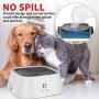 DOYOO Dog Water Bowl, Dripless and Anti-Splash Pet Bowls, Slopper Stopper, No Drip Bowl,Food Grade & BPA Free Material, in Vehicle Water Bowl for Dogs/Cats/Pets