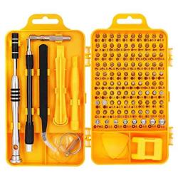 Precision Screwdriver Set Magnetic - Professional 110 in 1 Screw driver Tools Sets, PC Repair Tool Kit for Mobile Phone/Tablet/Computer/Watch/Camera/Eyeglasses/Other Electronic Devices