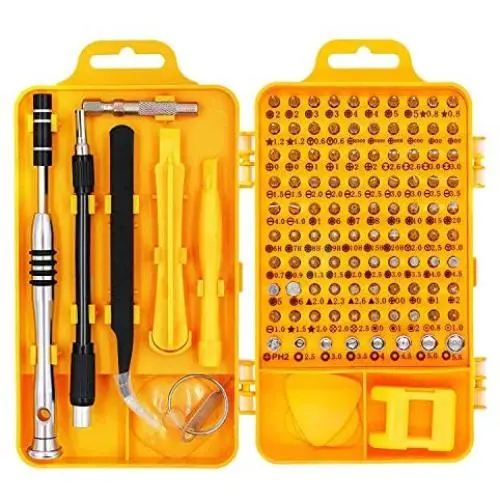 Precision Screwdriver Set Magnetic - Professional 110 in 1 Screw driver Tools Sets, PC Repair Tool Kit for Mobile Phone/Tablet/Computer/Watch/Camera/Eyeglasses/Other Electronic Devices Precision Screwdriver Set Magnetic - Professional 110 in 1 Screw driver Tools Sets, PC Repair Tool Kit for Mobile Phone/Tablet/Computer/Watch/Camera/Eyeglasses/Other Electronic Devices