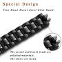 STIROLL Thin Replacement Band Compatible for Apple Watch 38mm 40mm 42mm 44mm, Stainless Steel Metal Wristband Women Men for iWatch 5/4/3/2/1 (Black, 38mm/40mm)