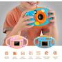 Ayunjia 2 Colors 1.8" Mini Toy HD Digital Video Camera Gift for Children Kids (Color : Pink)