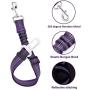 Lukovee Dog Safety Vest Harness with Seatbelt, Dog Car Harness Seat Belt Adjustable Pet Harnesses Double Breathable Mesh Fabric with Car Vehicle Connector Strap for Dog