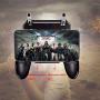 DSstyles PUBG Mobile Gamepad Joystick Metal L1 R1 Trigger Game Shooter Controller for iPhone Android Phone Mobile Gaming Gamepad