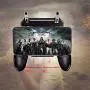 DSstyles PUBG Mobile Gamepad Joystick Metal L1 R1 Trigger Game Shooter Controller for iPhone Android Phone Mobile Gaming Gamepad