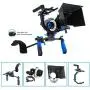 Morros DSLR Rig Movie Kit Shoulder Mount Rig + Follow Focus + Matte Box + Adjust Platform+ C Shape Support Cage +Top Handle for All DSLR Cameras and Video Camcorders Morros DSLR Rig Movie Kit Shoulder Mount Rig + Follow Focus + Matte Box + Adjust Platform+ C Shape Support Cage +Top Handle for All DSLR Cameras and Video Camcorders