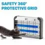 2-in-1 Indoor Bug Zapper with 20w Light Bulb 2 Pack - Fruit Fly Trap UV lamp Attraction with Strongest 3000v Electric Bug Zapper Grid - Insect Killer for Mosquito, Moth, Wasp, Beetle Other Pests 2-in-1 Indoor Bug Zapper with 20w Light Bulb 2 Pack - Fruit Fly Trap UV lamp Attraction with Strongest 3000v Electric Bug Zapper Grid - Insect Killer for Mosquito, Moth, Wasp, Beetle Other Pests