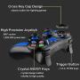 Mobile Gamepad Controller, Megadream Key Mapping Gaming Joysticks Trigger for PUBG/Rules of Survival & More Shooting Fighting Racing Game, for 4-6 inch Android Samsung Galaxy HTC LG Other Phone