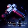 Percussion Massage Gun 20 Speeds Muscle Deep Tissue Massager Gun for Deep Relaxation, Cordless Handheld Electric Body Massage Device