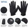 Workout Full Finger Gloves with Wrist Wrap Support,Anti Slip Palm Protection & Extra Grip,Touchscreen Fitness Exercise Weight Lifting Gym Training Cycling Climbing Running Gloves for Men & Women