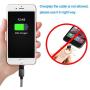 Opluz 26FT/8M Phone Charger, Fast Charging Cable Extra Spuer Long Nylon Braided Cord USB Charger& Syncing Cable Compatible with Phone Xs Max/XR/XS/X/8/8 Plus/7/7 Plus/6s/6s Plus/6/6 Plus