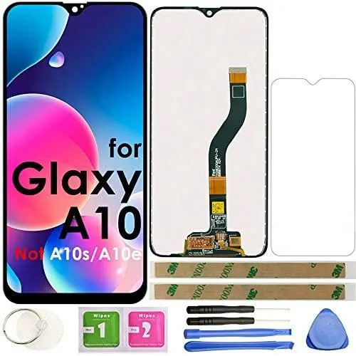 LCD Screen Replacement Touch Display Digitizer Assembly (Black) for Samsung Galaxy A10 2019 SM-A105F A105G A105M 6.2 inch LCD Screen Replacement Touch Display Digitizer Assembly (Black) for Samsung Galaxy A10 2019 SM-A105F A105G A105M 6.2 inch