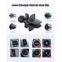 Kaome 3 in 1 Phone Holder for Car Upgraded Strong Suction Car Phone Mount for Dashboard Air Vent Windshield Universal for iPhone 11/11Pro Max/XR/X/SE/8 Plus,Samsung Galaxy S20 Ultra Note 10 Plus/10 9