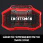 CRAFTSMAN V20 Bluetooth Speaker, Tool Only (CMCR001B)