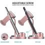 OLEBR Charging Stand Compatible with iWatch 5 and 4 Watch Charging Stand for AirPods, iWatch Series 5/4/3/2/1,iPhone 11/11 Pro/11 Pro Max/Xs/X Max/XR/X/8/8Plus/7/7 Plus /6S /6S Plus/iPad-Rose Gold