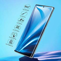 [2 Pack] Galaxy Note 20 Ultra Screen Protector, [Bubble Free] [Anti-Scratch] [3D HD] [Compatible Fingerprint] 9H Hardness Tempered Glass Film Screen Protector for Samsung Galaxy Note 20 Ultra(6.9")
