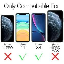 Mkeke Compatible with iPhone XR Screen Protector, IPhone 11 Screen protector,Tempered Glass Film for Apple iPhone XR & iPhone 11, 3-Pack Clear