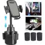 Car Cup Holder Phone Mount,Upgraded Phone Holder for Car, Automobile Adjustable Smart Cell Phone Cradle Car Mount for iPhone 11 Pro/XR/XS Max/X/8/7 Plus/6s/Samsung S10+/Note 9/S8 Plus/S7 Edge