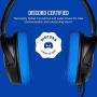 Corsair HS35 - Stereo Gaming Headset - Memory Foam Earcups - Headphones Designed for Playstation 4 (PS4) and Mobile – Blue