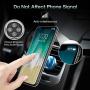 MEIDI Air Vent Phone Holder, Universal Magnetic Phone Car Mount 360 Rotation Cell Phone GPS Holder Compatible iPhone Samsung HTC and Mini Tablets (Blue)