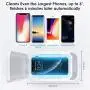 Cell Phone Cleaner Box, 3 in 1 Portable Phone Cleaner Light Box Smart Phone Screen Cleaner Wireless Charger with Aromatherapy Function for iOS Android Mobile Phone, Toothbrush, Jewelry, Watch Cell Phone Cleaner Box, 3 in 1 Portable Phone Cleaner Light Box Smart Phone Screen Cleaner Wireless Charger with Aromatherapy Function for iOS Android Mobile Phone, Toothbrush, Jewelry, Watch