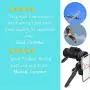 Ocularus Monocular Telescope by Higher Path Products - High Definition Series with Smartphone Accessory Package incl Tripod Hard Case Universal Phone Adapter Holder- 12x50 BAK4 Prism Lens - Rainproof Ocularus Monocular Telescope by Higher Path Products - High Definition Series with Smartphone Accessory Package incl Tripod Hard Case Universal Phone Adapter Holder- 12x50 BAK4 Prism Lens - Rainproof